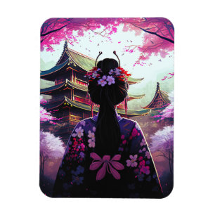 Imán Sari Kirschblüten - Flexibler Fotomagnet