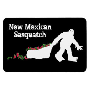 Imán Sasquatch neomexicano