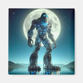 Imán Sasquatch Robot