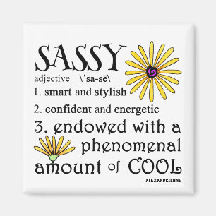 Imán Sassy Definido