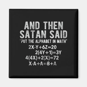 Imán Satan Said Alphabet En Matemáticas Matemáticas