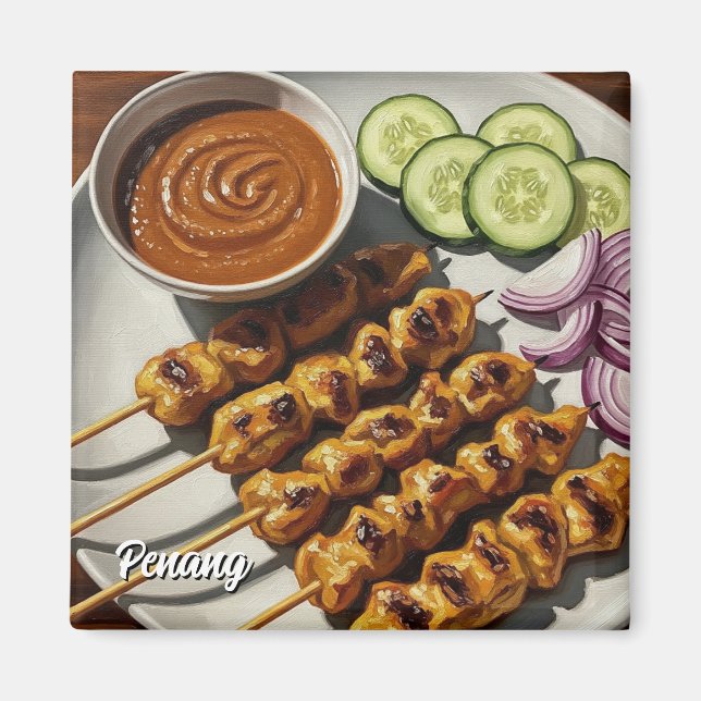 Imán Satay en Penang (Frente)