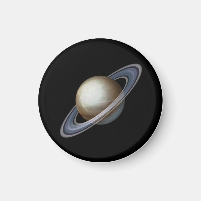 Imán Saturn Planet Magnet | 1,25" | Astrología (Frente)