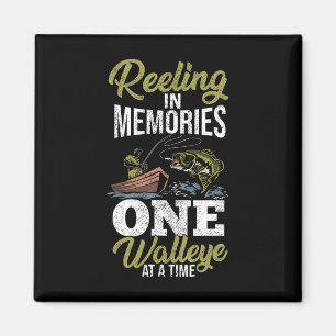 Imán Sauger Angler Walleye Fisherman Walle