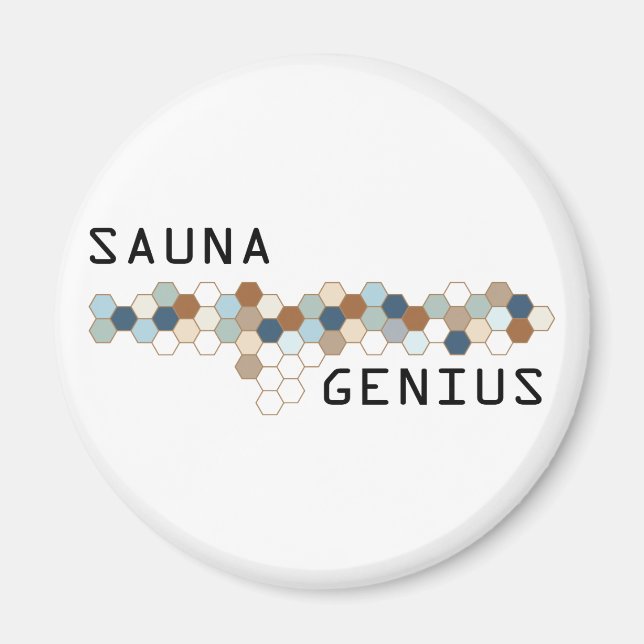 Imán Sauna Genius (Frente)