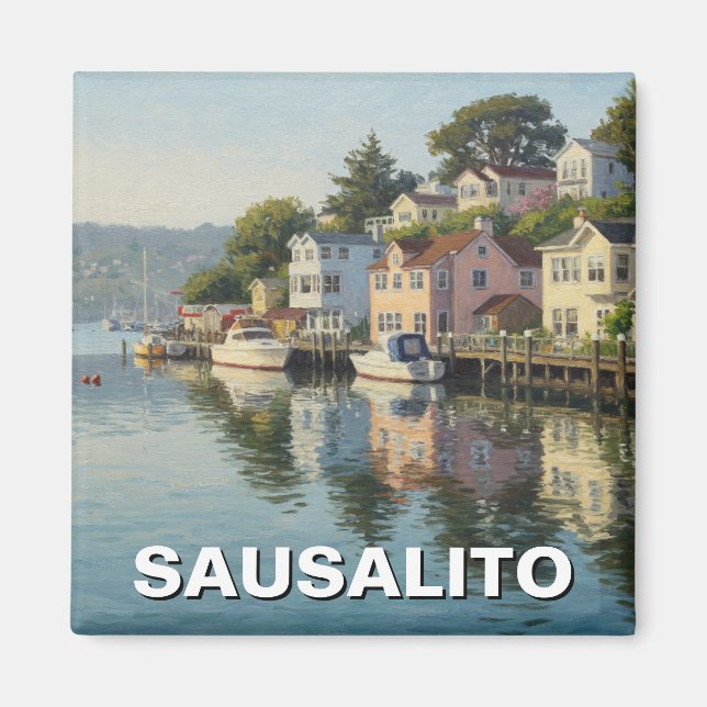 Imán Sausalito California (Frente)