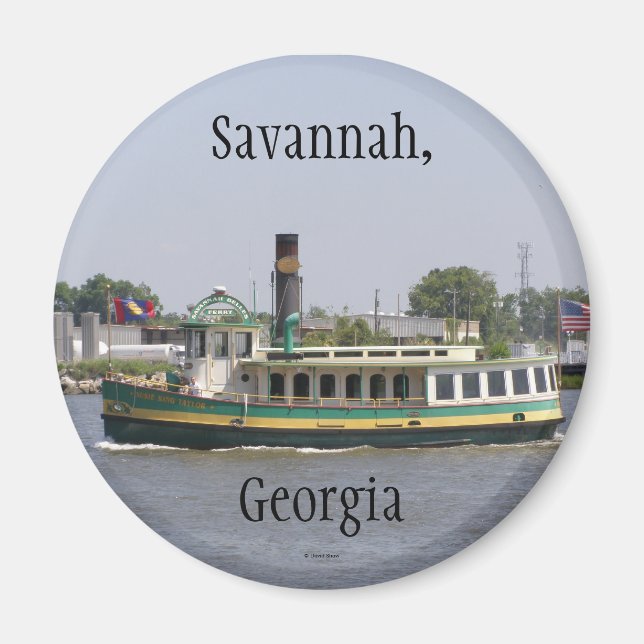 Imán Savannah, Georgia (Frente)