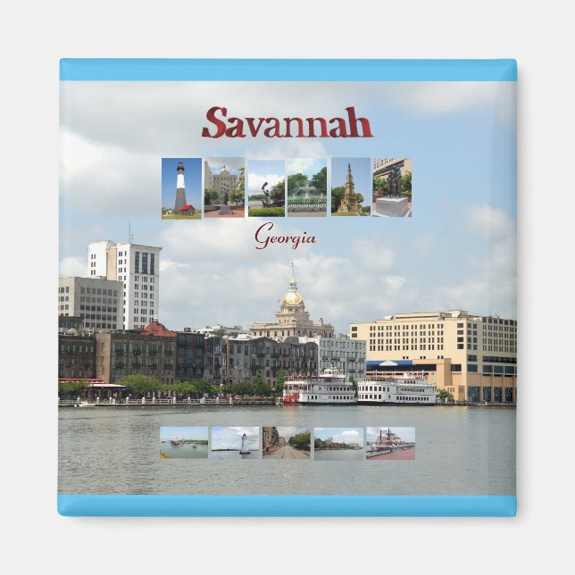 Imán Savannah, Georgia (Frente)