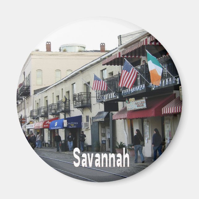 Imán Savannah Georgia GA (Frente)