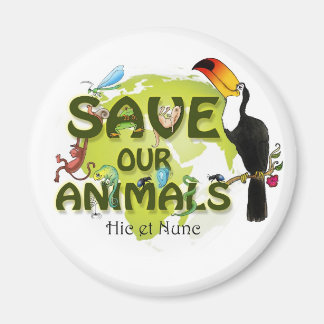 Imán Save our de vez de ano
