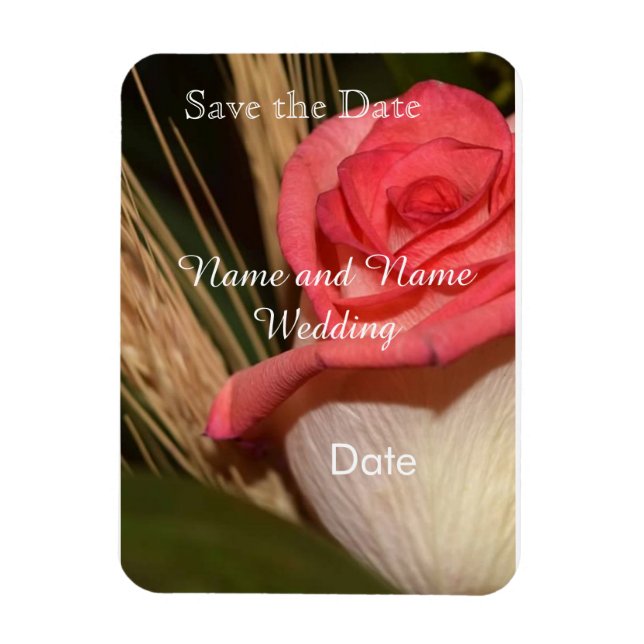 Imán Save the date card (Vertical)
