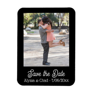 Imán Save the date magnet personalized photo