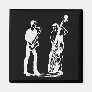 Imán saxo y oscuro de trasero