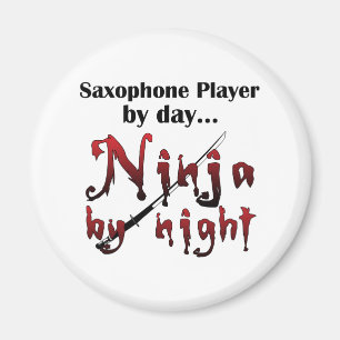Imán Saxofón Ninja