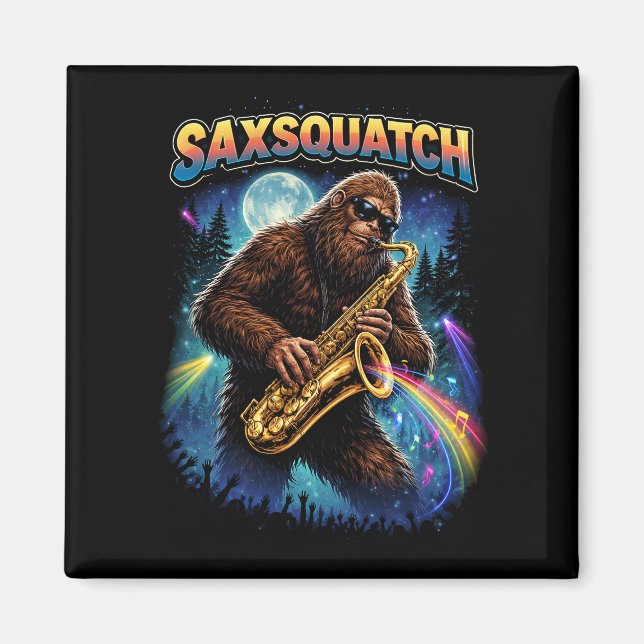 Imán Saxsquatch (Frente)
