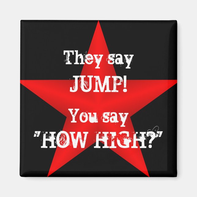 Imán Say Jump Magnet (Frente)