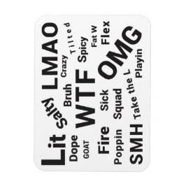 Imán Sayings en jerga y conversación adolescente de 201