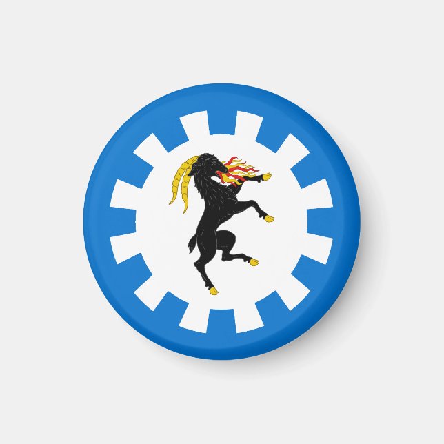 Imán SCA Blessed Herman Magnet (Frente)