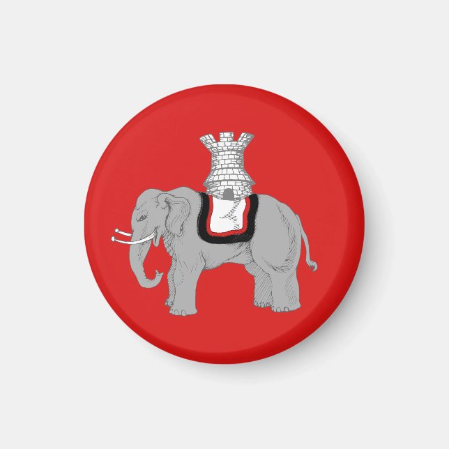 Imán SCA Cynnabar Magnet (Frente)