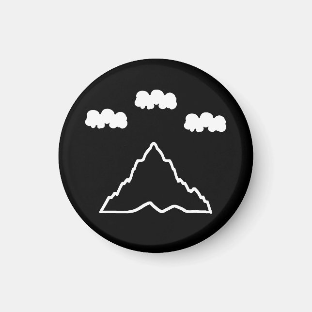 Imán SCA Hidden Mountain Magnet (Frente)