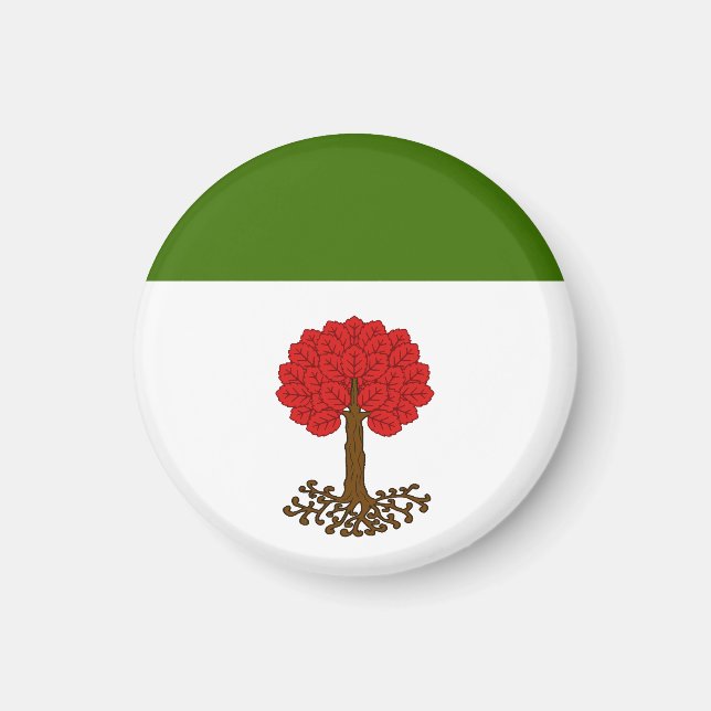 Imán SCA Myrgan Wood Magnet (Frente)