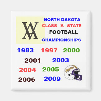 Imán scan, 1023200615323_AggieFBhelmet, NORTH DAKOTA...