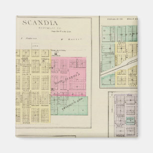 Imán Scandia, Mystic, White Rock, Ida, Cuba, Kansas