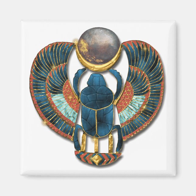 Imán Scarab sagrado del rey Tut (Frente)