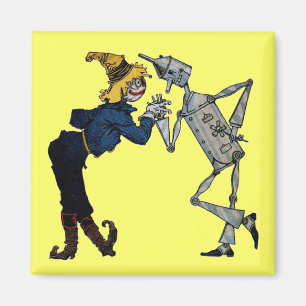 Imán Scarecrow y Tin Man Magnet