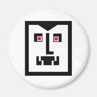 Imán Scary Cyborg Vampiro Bot