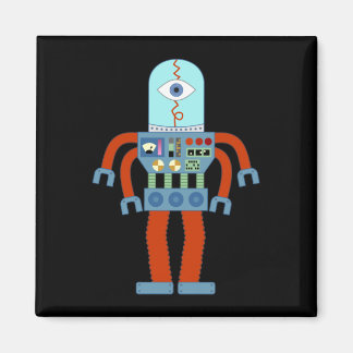 Imán Scary Eyeball Robot