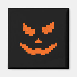 Imán Scary Halloween Jack O Lantern Calabaza malvada so