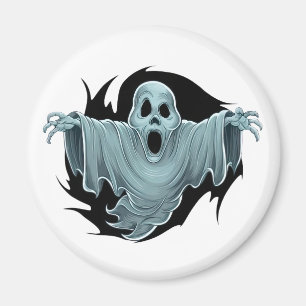 Imán Scary Haunting Ghost