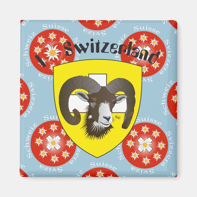 Imán Schaffhausen - Schweiz - Suisse - Svizzera Magnet (Frente)