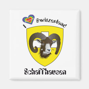Imán Schaffhausen Schweiz Suisse Svizzera Magnet
