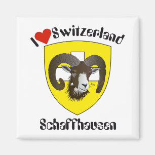 Imán Schaffhausen Schweiz Suisse Svizzera Magnet