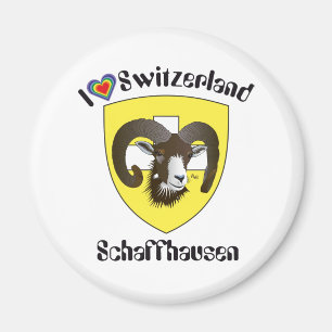 Imán Schaffhausen Schweiz Suisse Svizzerland Magnet