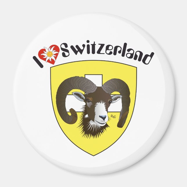 Imán Schaffhausen Schweiz Suisse Svizzerland Magnet (Frente)