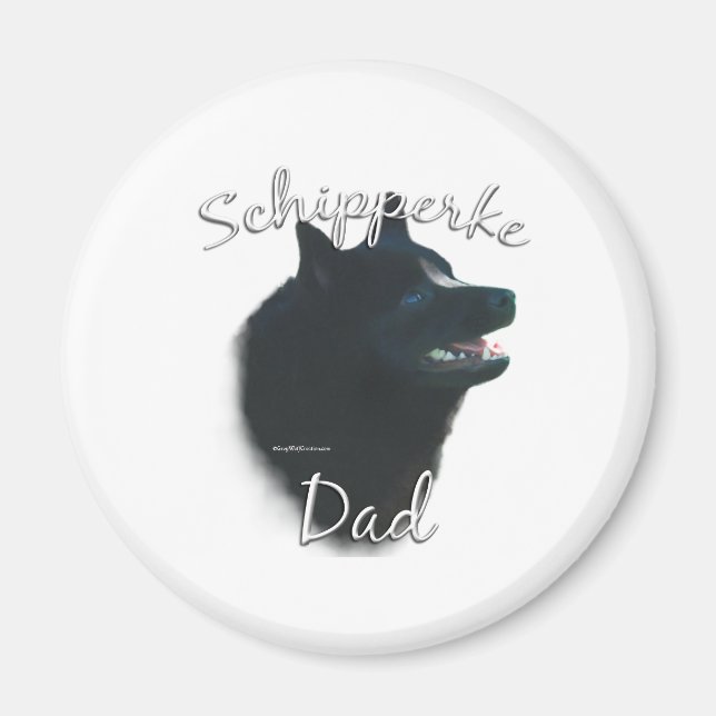 Imán Schipperke Dad 2 (Frente)