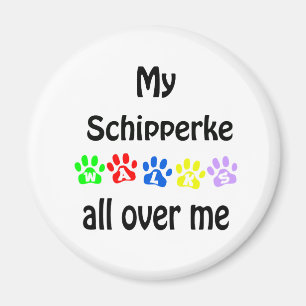 Imán Schipperke Walks Design