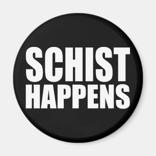 Imán Schist Happens - Geología divertida