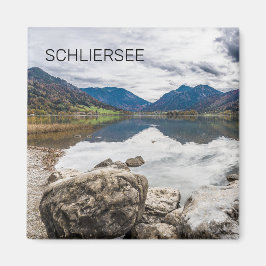 Imán Schliersee Bavaria Lake Germany Panorama Souvenir