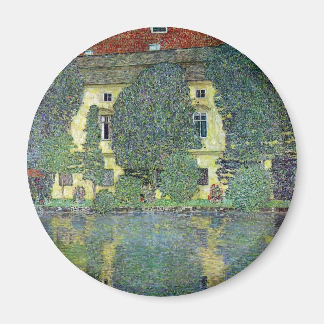 Imán Schloss Kammer sobre el tema III de Gustav Klimt (Frente)