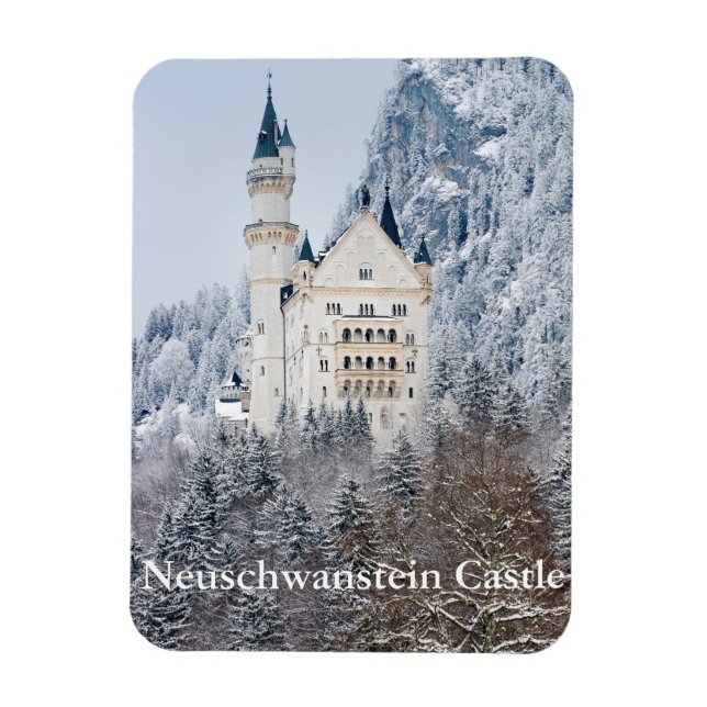 Imán Schloss Neuschwanstein (Vertical)