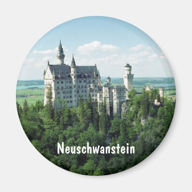 Imán Schloss Neuschwanstein (Frente)