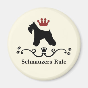 Imán Schnauzer Rule Magnet
