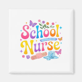 Imán School Nurse Magnet