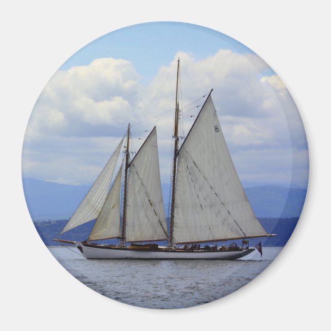 Imán Schooner Zodiac (Frente)