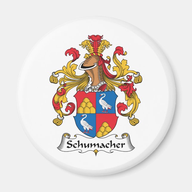 Imán Schumacher Family Crest (Frente)