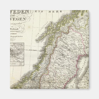 Imán Schweden, Noruega - Suecia